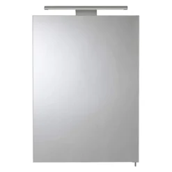 Croydex Madison Hang N Lock Single Door Illuminated Mirror Cabinet With Shaver Socket 700 X 500mm -Modern Bathroom Shop wc147369e d1n