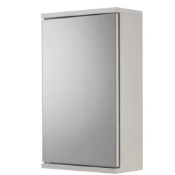 Croydex Simplicity Single Door Corner Cabinet -Modern Bathroom Shop wc257222ai2