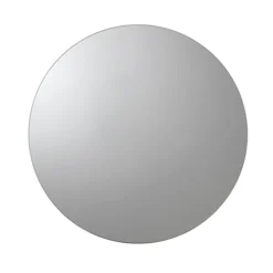 Croydex Severn Circular Door Mirror Cabinet - Stainless Steel -Modern Bathroom Shop wc836005ai1