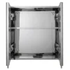 Croydex Avon Double Door Stainless Steel Mirror Cabinet -Modern Bathroom Shop wc866105 d3