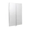 Croydex Dawley White Steel Double Door Mirror Cabinet With FlexiFix 2 Croydex Dawley White Steel Double Door Mirror Cabinet With FlexiFix -Modern Bathroom Shop wc930222 d1