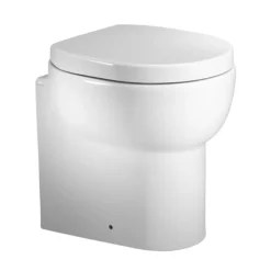 Roper Rhodes Zest Short Projection Back To Wall WC Pan & Soft Close Seat -Modern Bathroom Shop zbwpan45 l